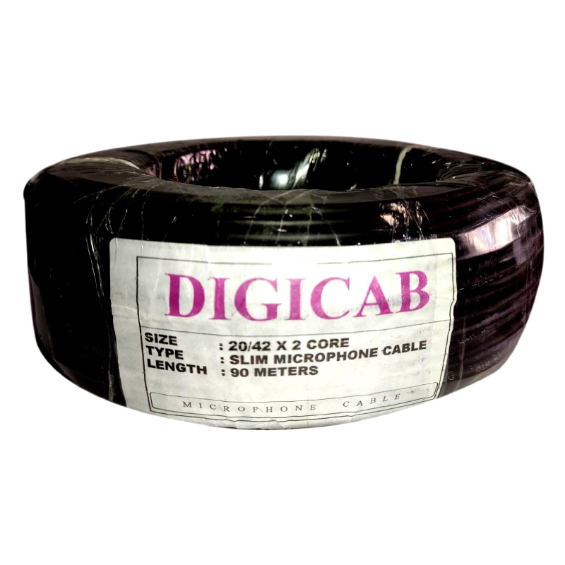 90-M Black Digicab Slim Microphone Cable Manufacturers, Suppliers in Nuapada